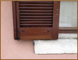 Infissi dopo il restauro