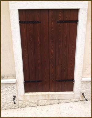 Infissi dopo il restauro