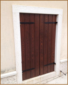 Infissi dopo il restauro