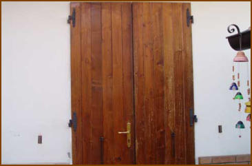 Infissi prima del restauro