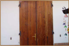 Infissi prima del restauro