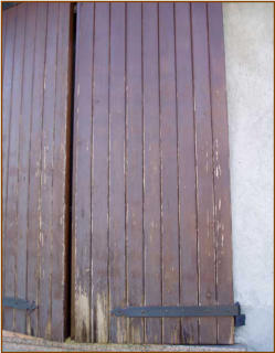 Infissi prima del restauro