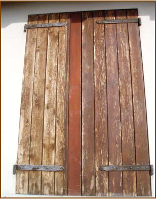 Infissi prima del restauro