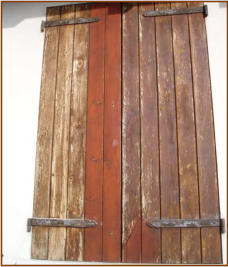 Infissi prima del restauro