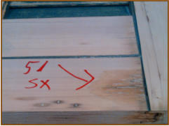 Infissi prima del restauro
