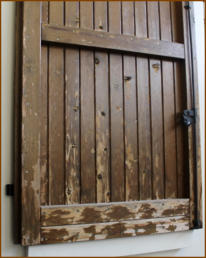 Infissi prima del restauro