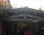 Portico prima della lavorazione