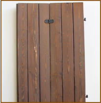 Infissi prima del restauro
