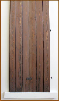 Infissi prima del restauro