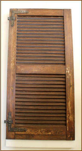 Infissi prima del restauro