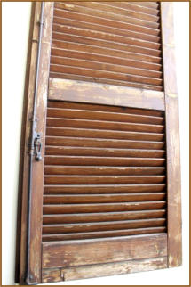 Infissi prima del restauro